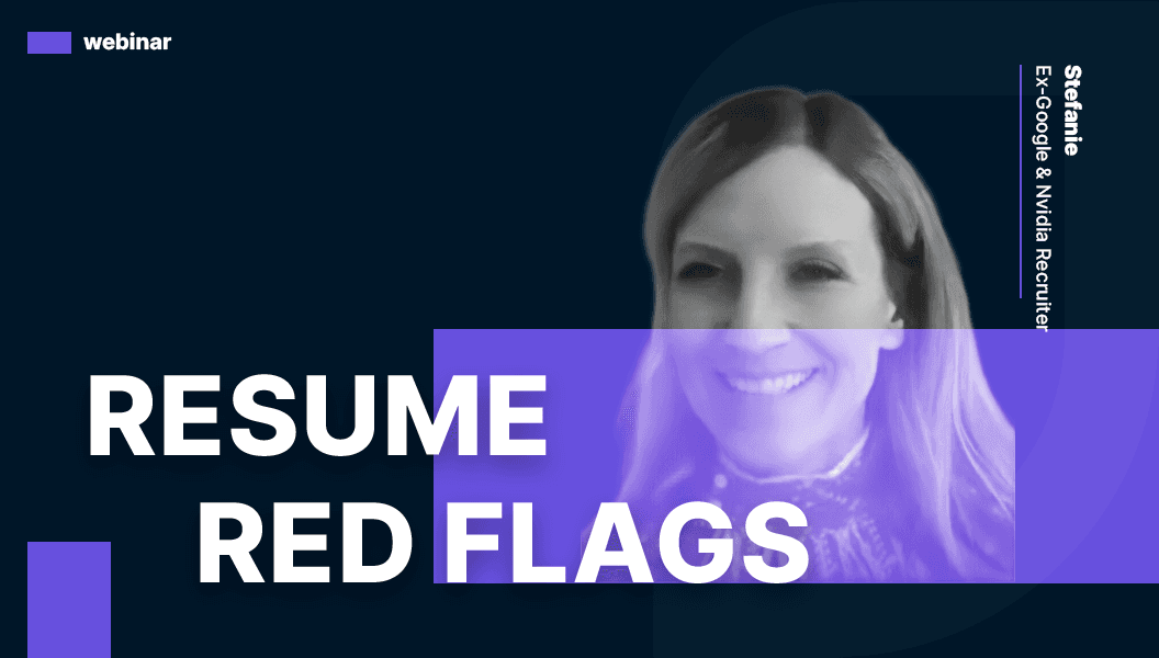 What are the red flags in a resume